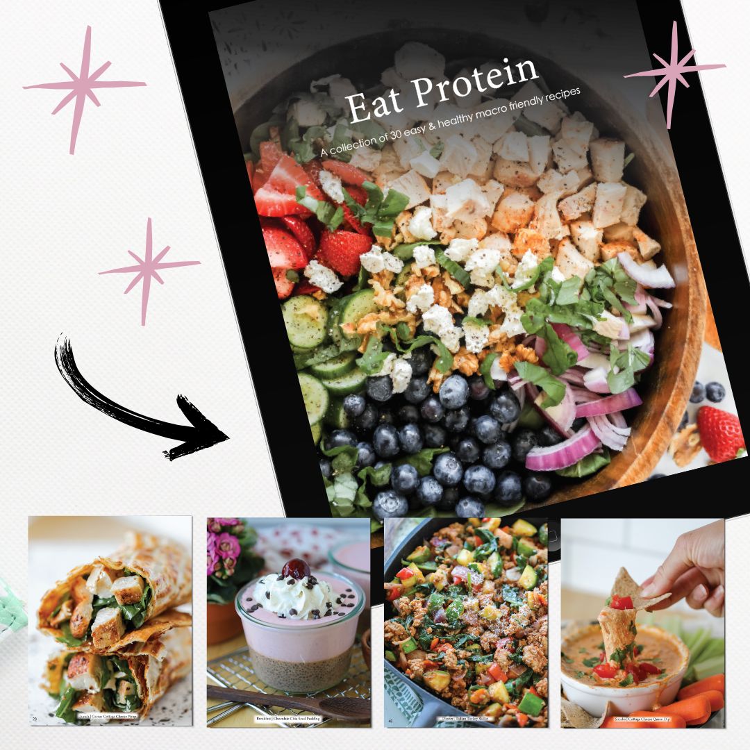 mock up of high protein images